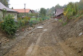 Kanalizace a ČOV Pustá Kamenice - fotografie z výstavby XIV. - foto č. 58