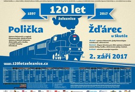 Oslavy 120 let železnice Polička - Žďárec u Skutče - foto č. 1