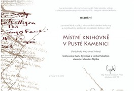 Knihovna roku 2018 - vyhlášení výsledků soutěže v Národní knihovně v Praze - foto č. 1