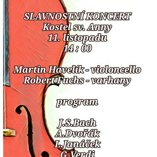 Slavnostní koncert v kostele sv. Anny