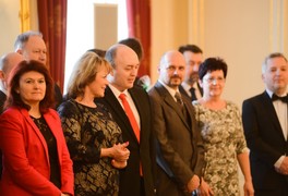 Vítězové soutěže Vesnice roku 2018 byli přijati u prezidenta republiky Miloše Zemana - foto č. 12