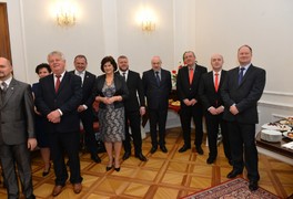 Vítězové soutěže Vesnice roku 2018 byli přijati u předsedy Poslanecké sněmovny PČR Radka Vondráčka - foto č. 16