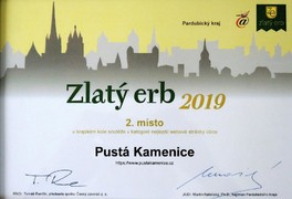 Pustá Kamenice získala dvě druhá místa v soutěži Zlatý erb 2019 - foto č. 4