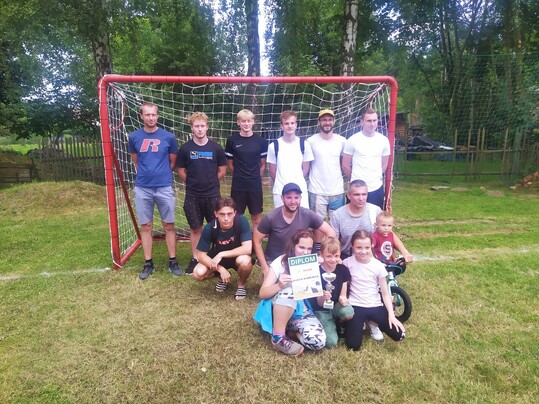 Druhé místo našich fotbalistů na hasičském fotbalovém turnaji v Rychnově