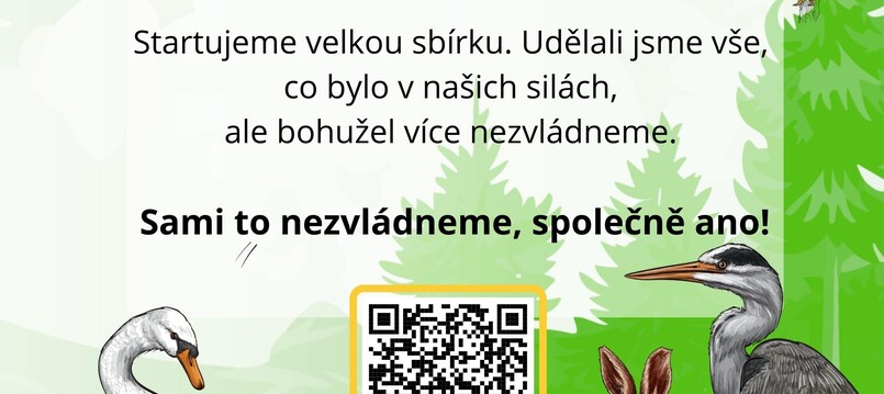 Spuštění peněžní sbírky na Donio.cz pro Záchrannou stanici Pasíčka