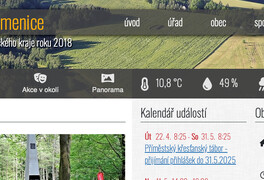 Meteostanice obce Pustá Kamenice je v plném provozu - foto č. 1