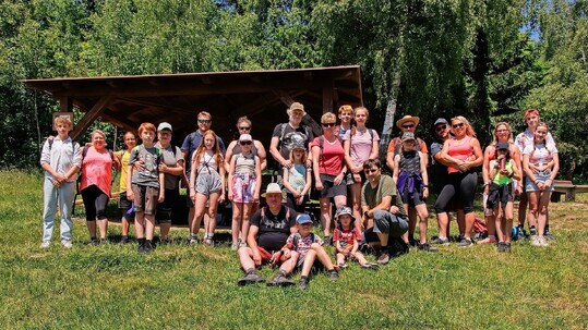Turistický výlet pro děti, rodiče a prarodiče – Březiny 2025