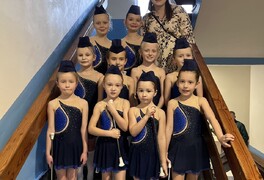 Mažoretky začátečnice na karnevale v Krouně - foto č. 3