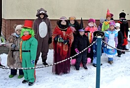 Masopustní průvod dětí ZŠ a MŠ Pustá Kamenice 2026 - foto č. 2