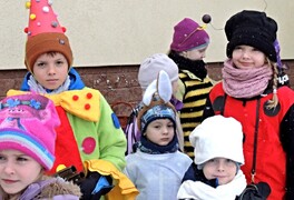 Masopustní průvod dětí ZŠ a MŠ Pustá Kamenice 2026 - foto č. 3