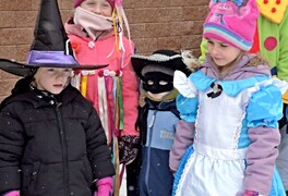 Masopustní průvod dětí ZŠ a MŠ Pustá Kamenice 2026 - foto č. 4