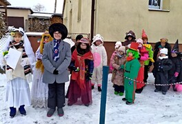 Masopustní průvod dětí ZŠ a MŠ Pustá Kamenice 2026 - foto č. 7