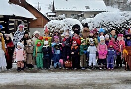 Masopustní průvod dětí ZŠ a MŠ Pustá Kamenice 2026 - foto č. 18