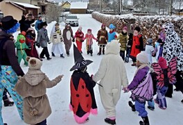 Masopustní průvod dětí ZŠ a MŠ Pustá Kamenice 2026 - foto č. 19
