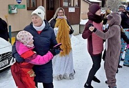 Masopustní průvod dětí ZŠ a MŠ Pustá Kamenice 2026 - foto č. 21