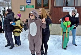 Masopustní průvod dětí ZŠ a MŠ Pustá Kamenice 2026 - foto č. 28