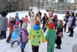 Masopustní průvod dětí ZŠ a MŠ Pustá Kamenice 2026 - foto č. 32
