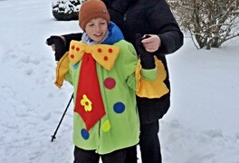 Masopustní průvod dětí ZŠ a MŠ Pustá Kamenice 2026 - foto č. 36