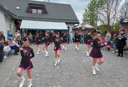 Vystoupení mažoretek Hvězd a Hvězdiček ve Filipově u Hlinska - foto č. 9
