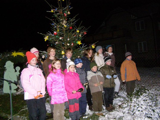 Rozsvícení vánočního stromu 2012