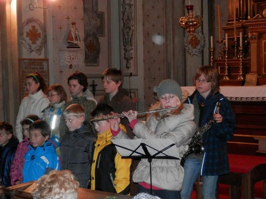 Vánoční koncert ZŠ a MŠ v kostele sv. Anny