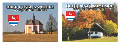 Magnetky obce Pustá Kamenice