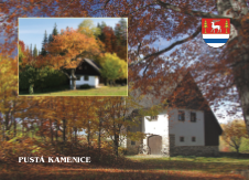 Pohlednice obce Pustá Kamenice