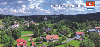 Pohlednice obce Pustá Kamenice